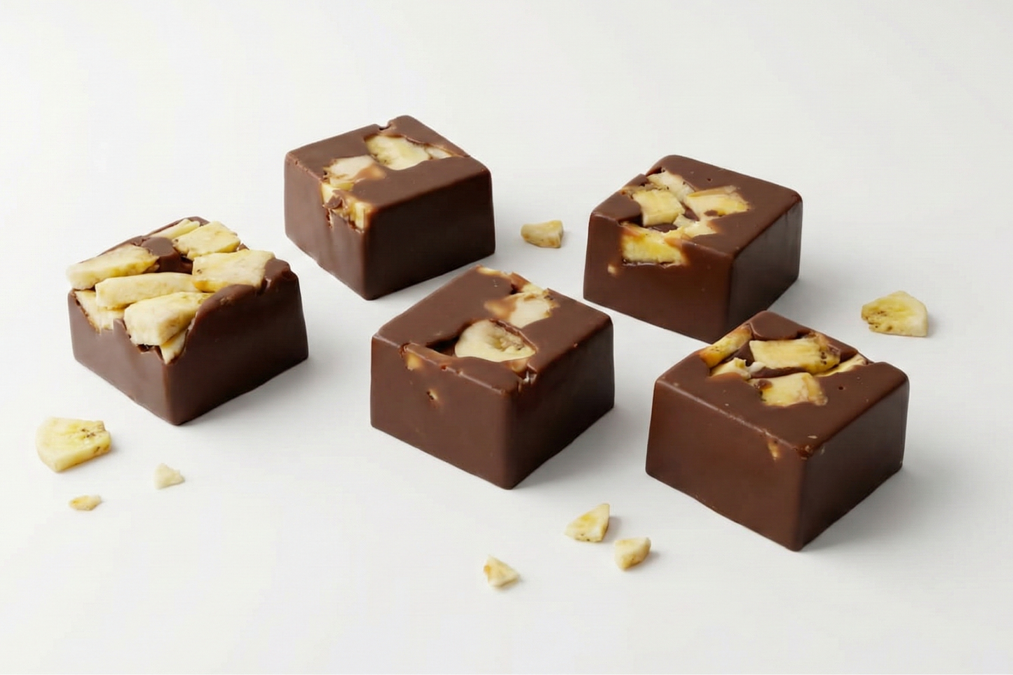 Doré chips de banana confitada